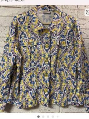 Beautiful Floral Spring Jacket